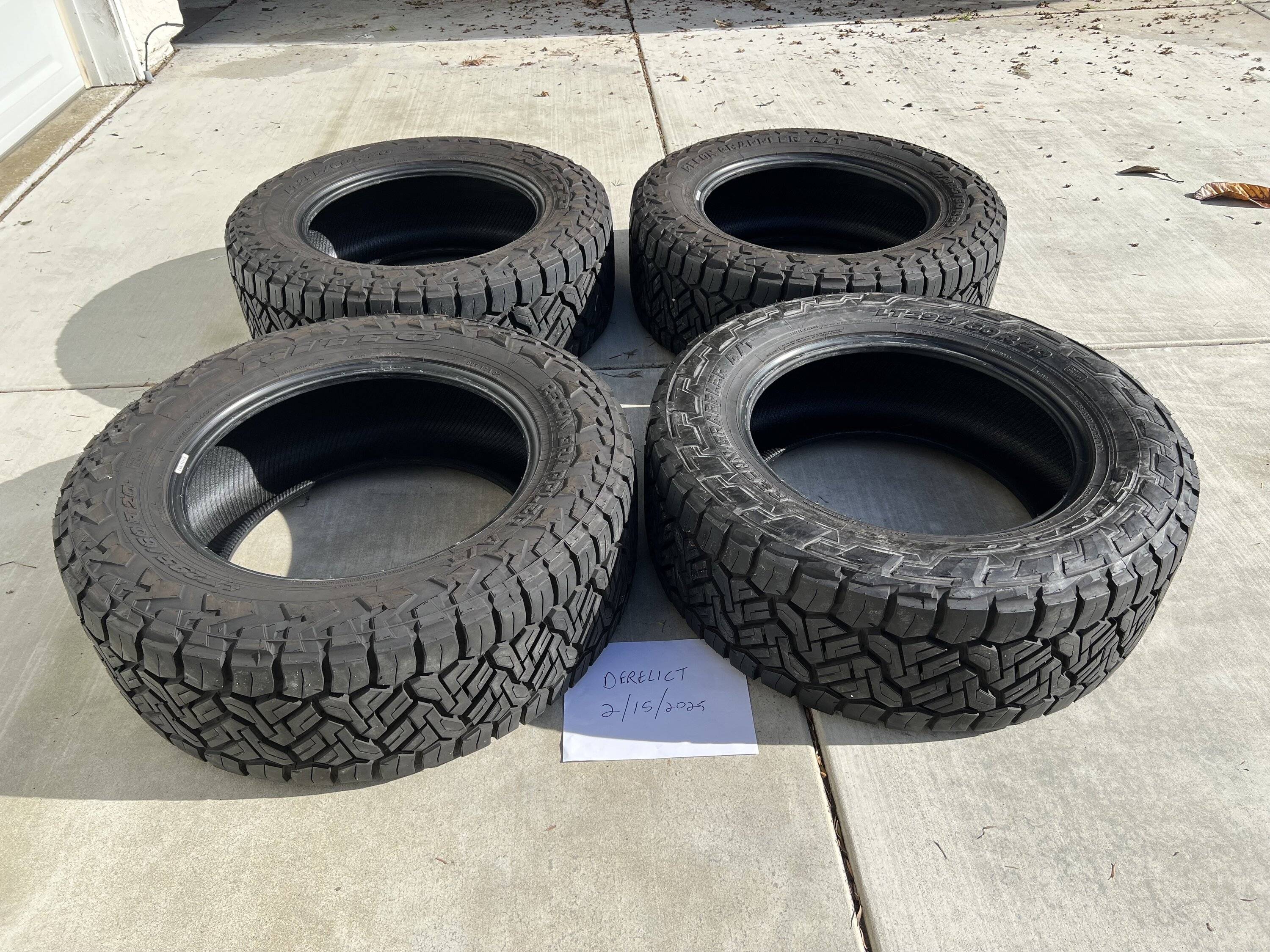 Ford F-150 Lightning Nitto Recon Grapplers 295/60R20 - $1000 IMG_2567