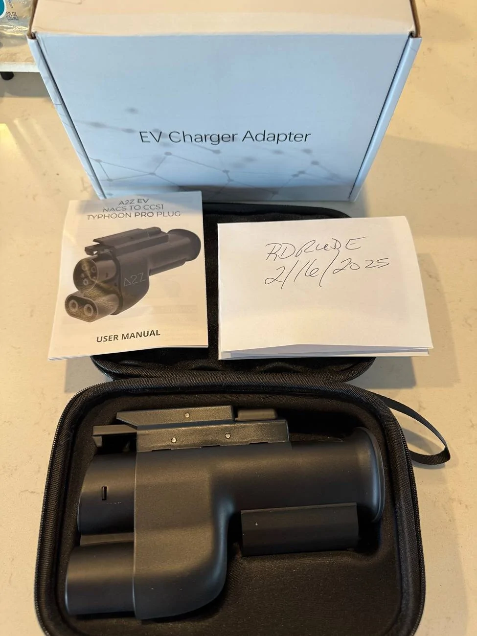 Ford F-150 Lightning A2Z Typhoon Pro NACS to CCS1 Plug IMG_6762