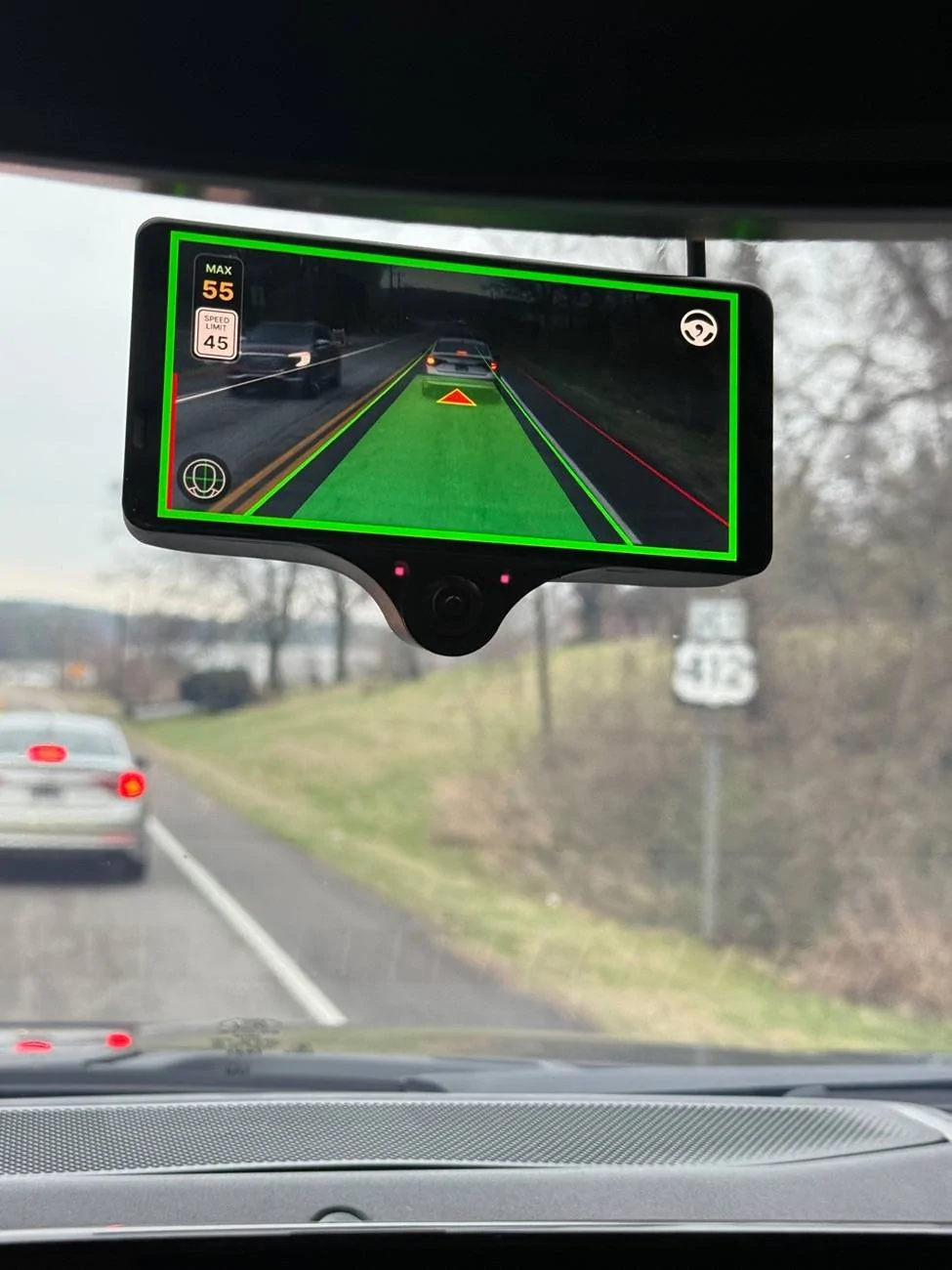 Ford F-150 Lightning Comma AI self driver assistant IMG_3527