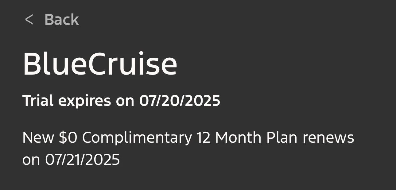 Ford F-150 Lightning PSA: Get an Additional BlueCruise Year for Free (2022 and 2023 Models) IMG_5529