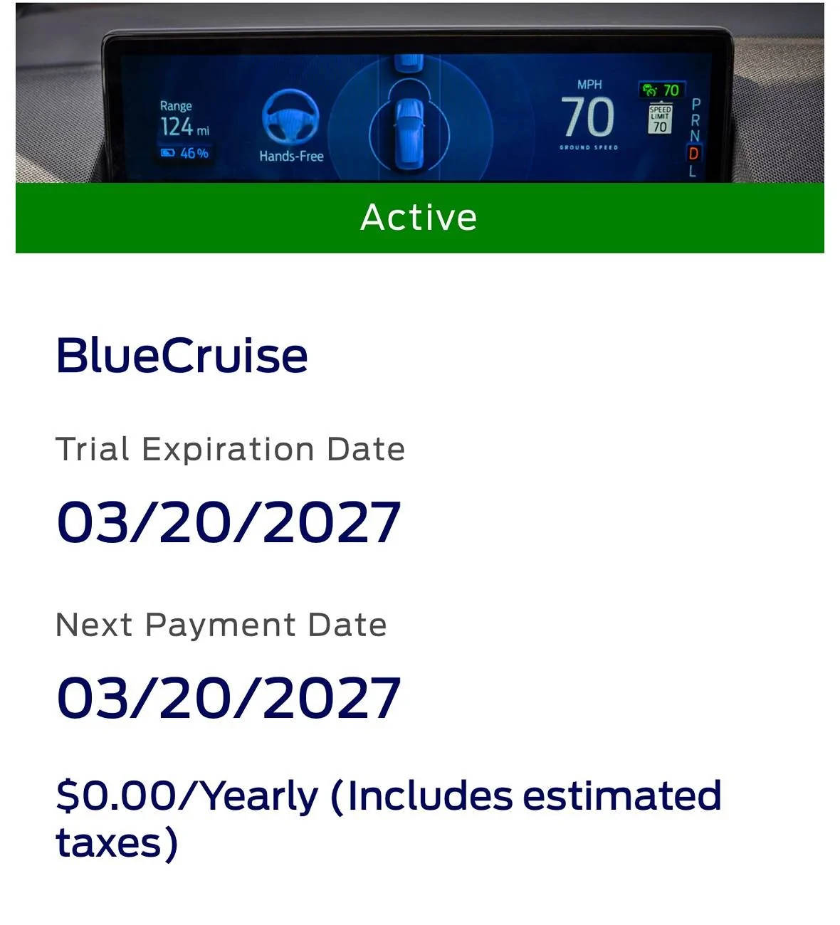 Ford F-150 Lightning PSA: Get an Additional BlueCruise Year for Free (2022 and 2023 Models) IMG_7380