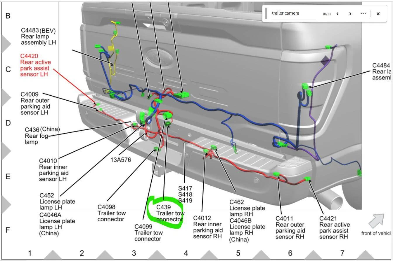 Ford F-150 Lightning Hanging wire under rear bumper 1739911621504-gx