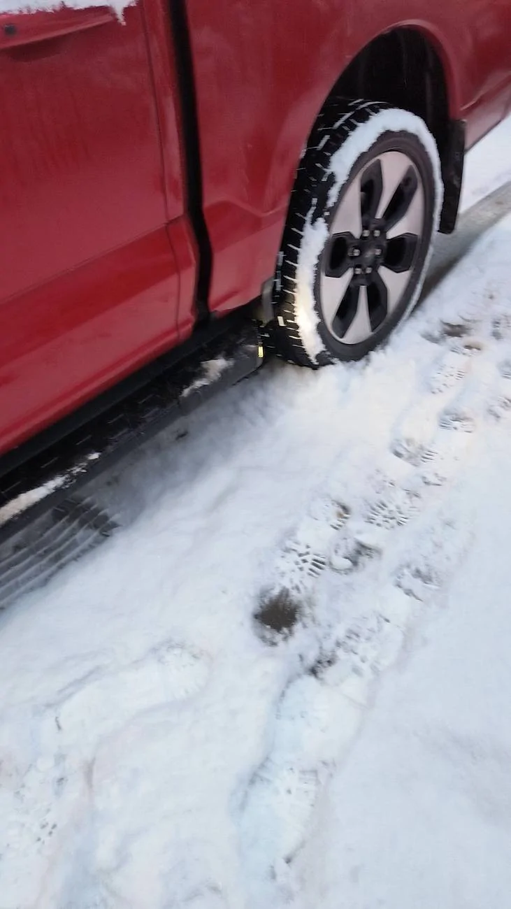 Ford F-150 Lightning Parking brake fail? Wet, not icy surface IMG_20250205_073035711