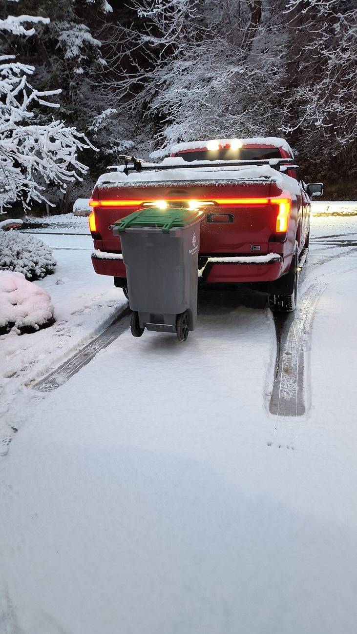 Ford F-150 Lightning Parking brake fail? Wet, not icy surface IMG_20250205_073006249