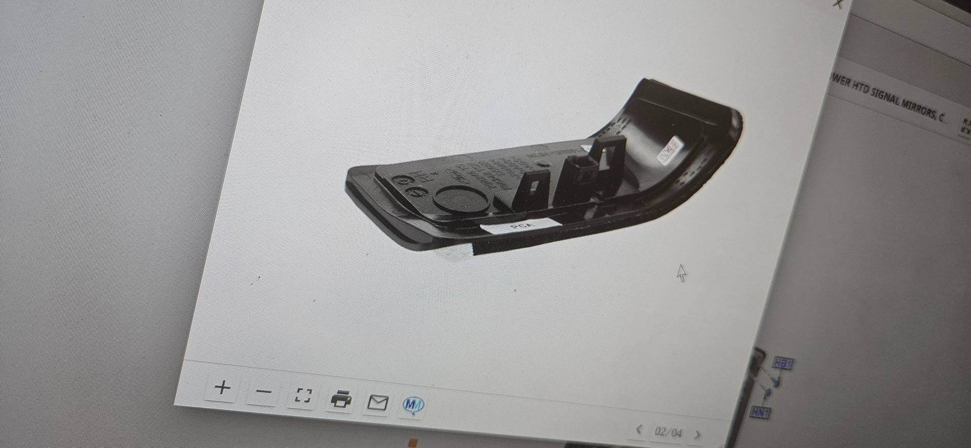Ford F-150 Lightning Broke Turn Signal in Mirror - how to repair? 20250221_094834