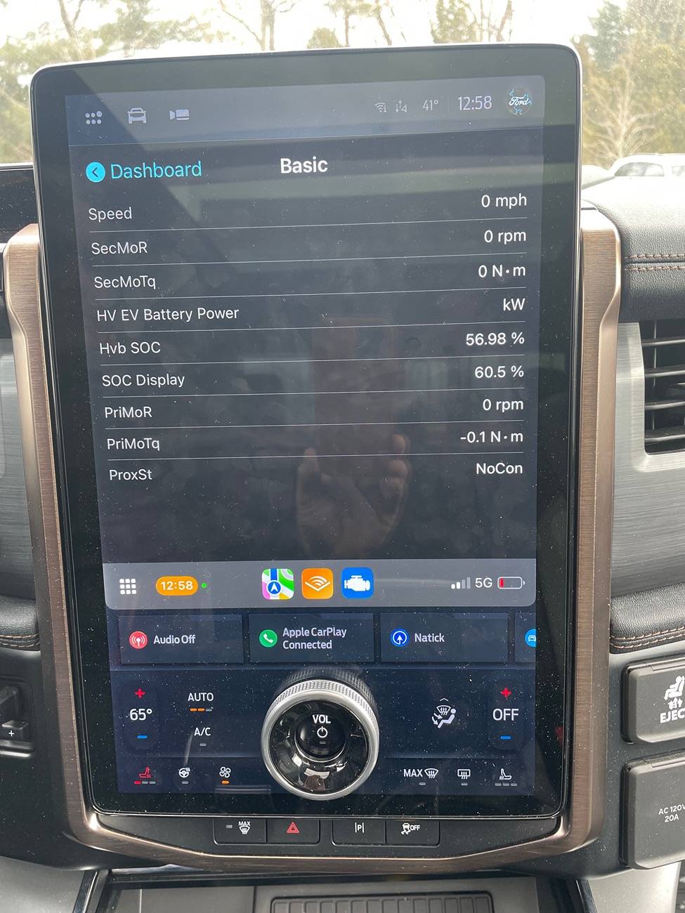 Ford F-150 Lightning My first time using Car Scanner IMG_2236