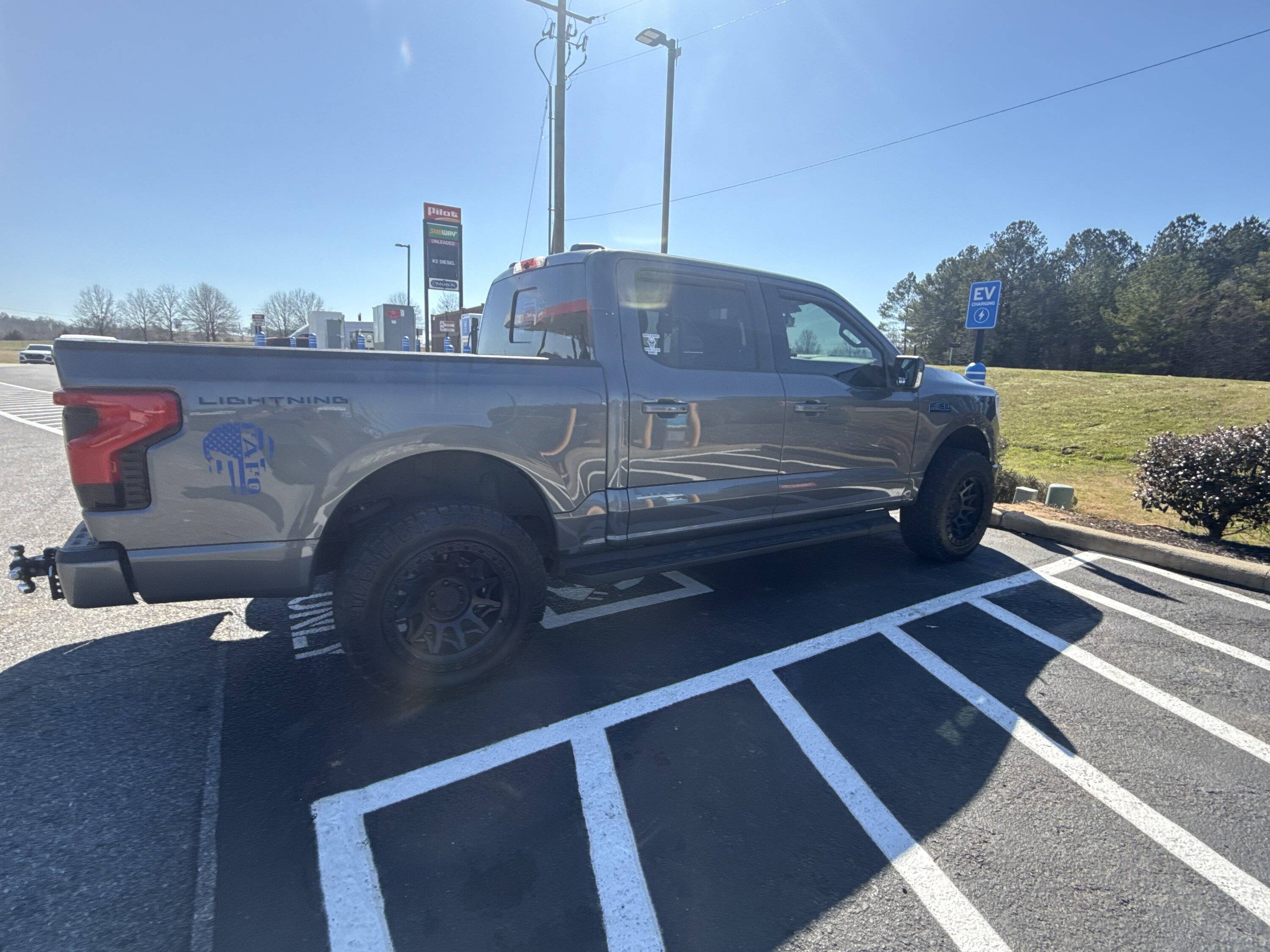 Ford F-150 Lightning Leveled 2024 Lightning Lariat image