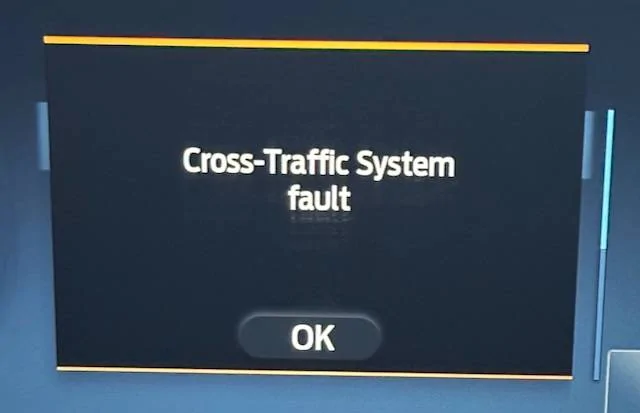 Ford F-150 Lightning Passenger Side Mirror Impact, now getting Cross-Traffic and Blind Spot System Faults IMG_1920