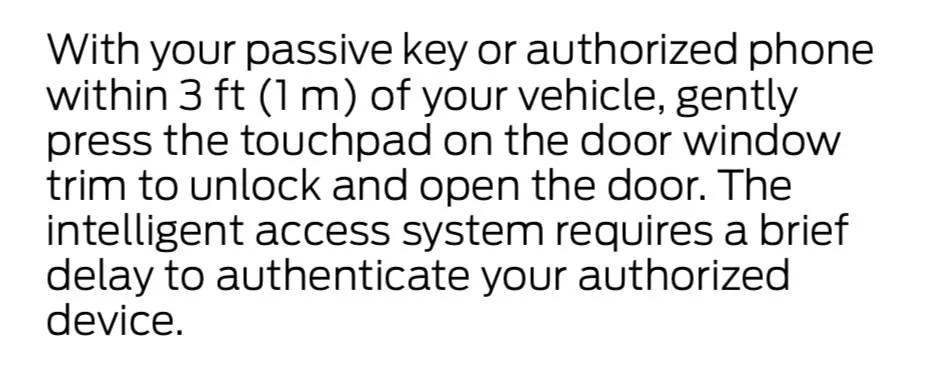 Ford F-150 Lightning PAAK door unlock - drivers side IMG_1154