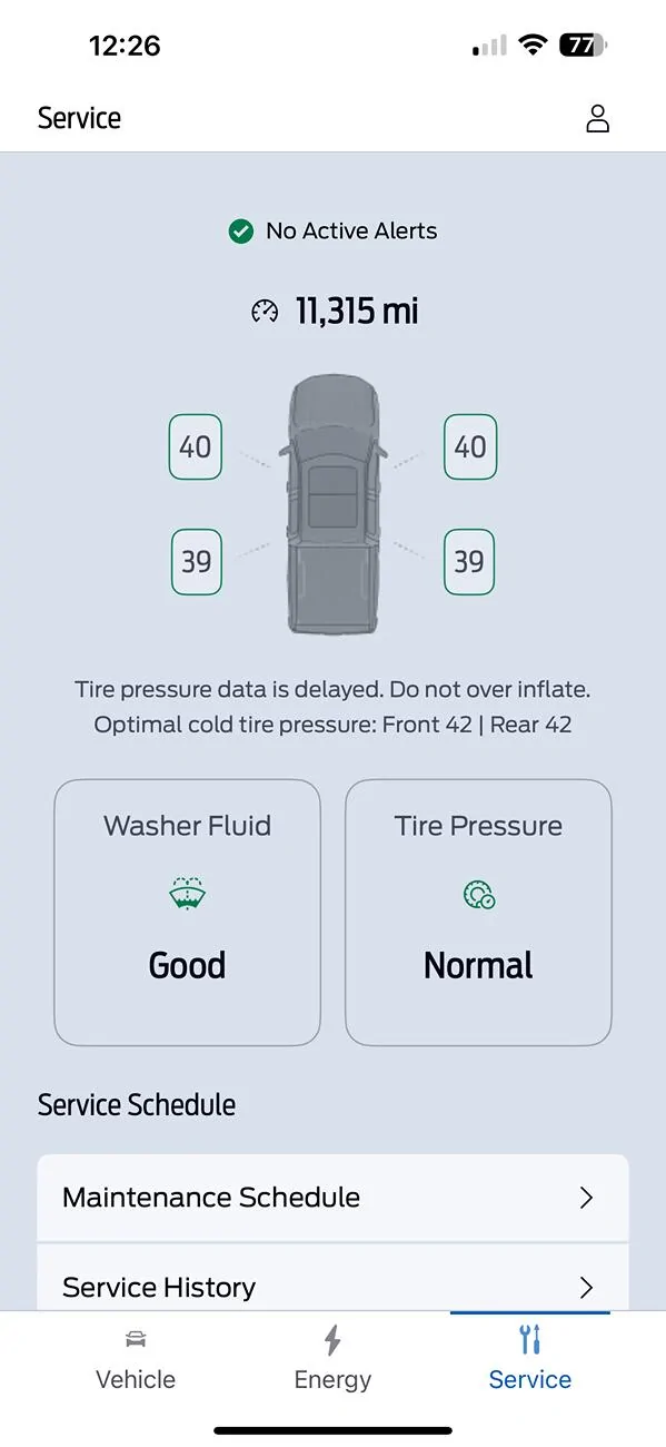 Ford F-150 Lightning FordPass 5.14.0 Available (iOS & Android) IMG_3258