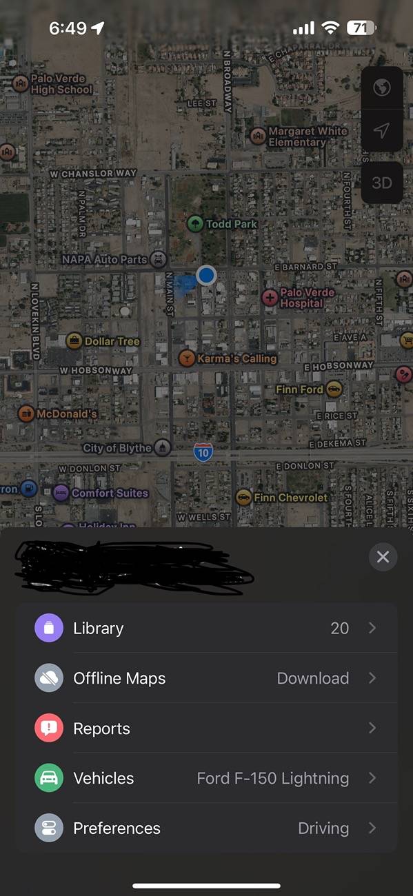 Ford F-150 Lightning Apple iOS 18.4 will finally recognize Tesla superchargers in navigation IMG_8833