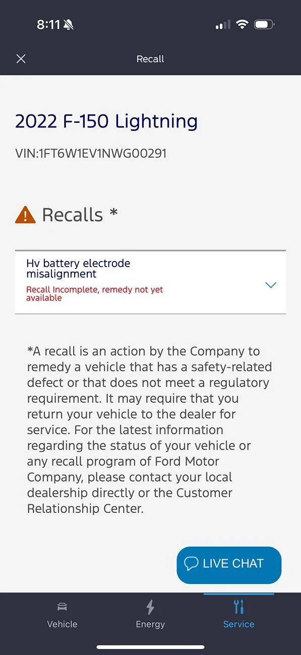 Ford F-150 Lightning Safety Program: 25S18 aka 25V131: HV Battery Electrode Misalignment Discussion IMG_0471