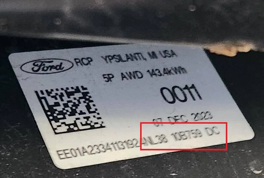 Ford F-150 Lightning Safety Program: 25S18 aka 25V131: HV Battery Electrode Misalignment Discussion 1741725271153-wv