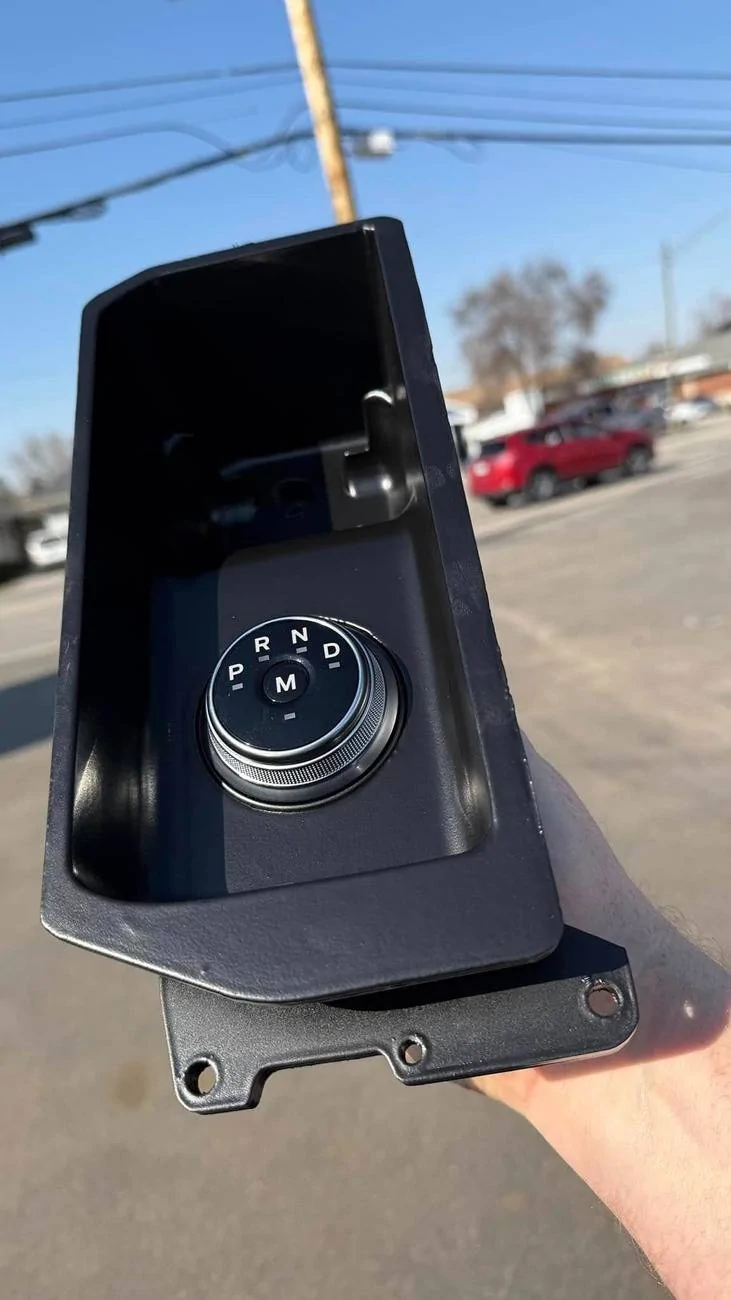 Ford F-150 Lightning Stick to Rotary Shift Knob Conversion w/ 3D Printed Rotary Shifter Holder 482972951_2944250452409572_2834201371685071624_n