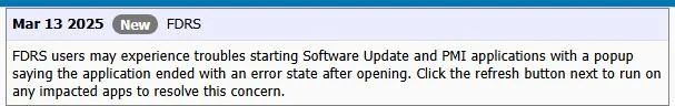 Ford F-150 Lightning Lightning Software Updates using FDRS FDRS-alert_13-Mar-25