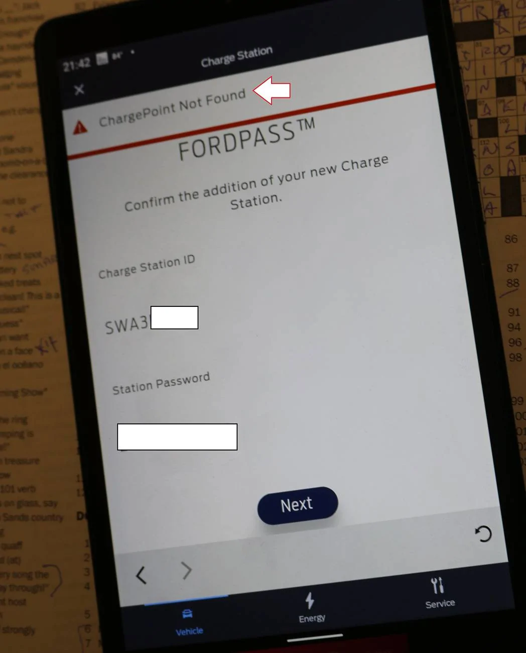 Ford F-150 Lightning CSP installed - unable to detect network IMG_5643-connect to FordPass 4-error