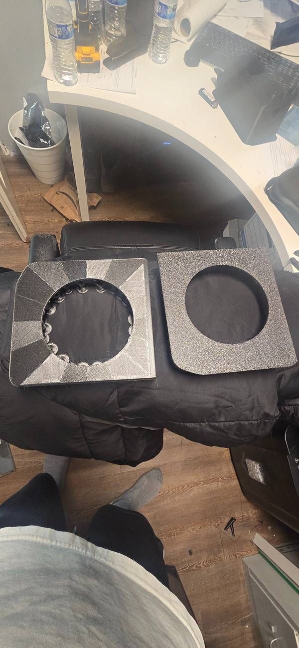Ford F-150 Lightning Stick to Rotary Shift Knob Conversion w/ 3D Printed Rotary Shifter Holder 20250318_180025