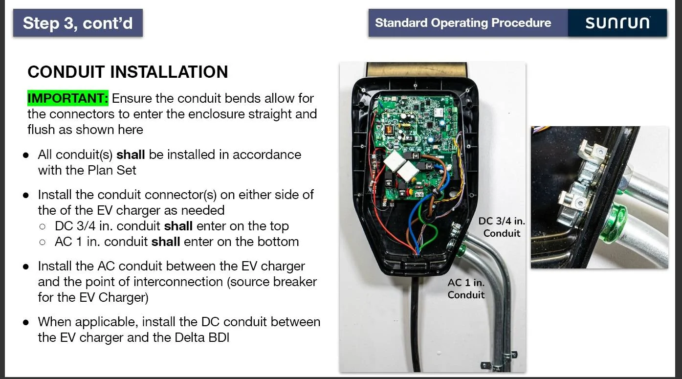 Ford F-150 Lightning Charge Station Pro issues - in the most unlikely way 0-Outside mounting requirement-conduit entry
