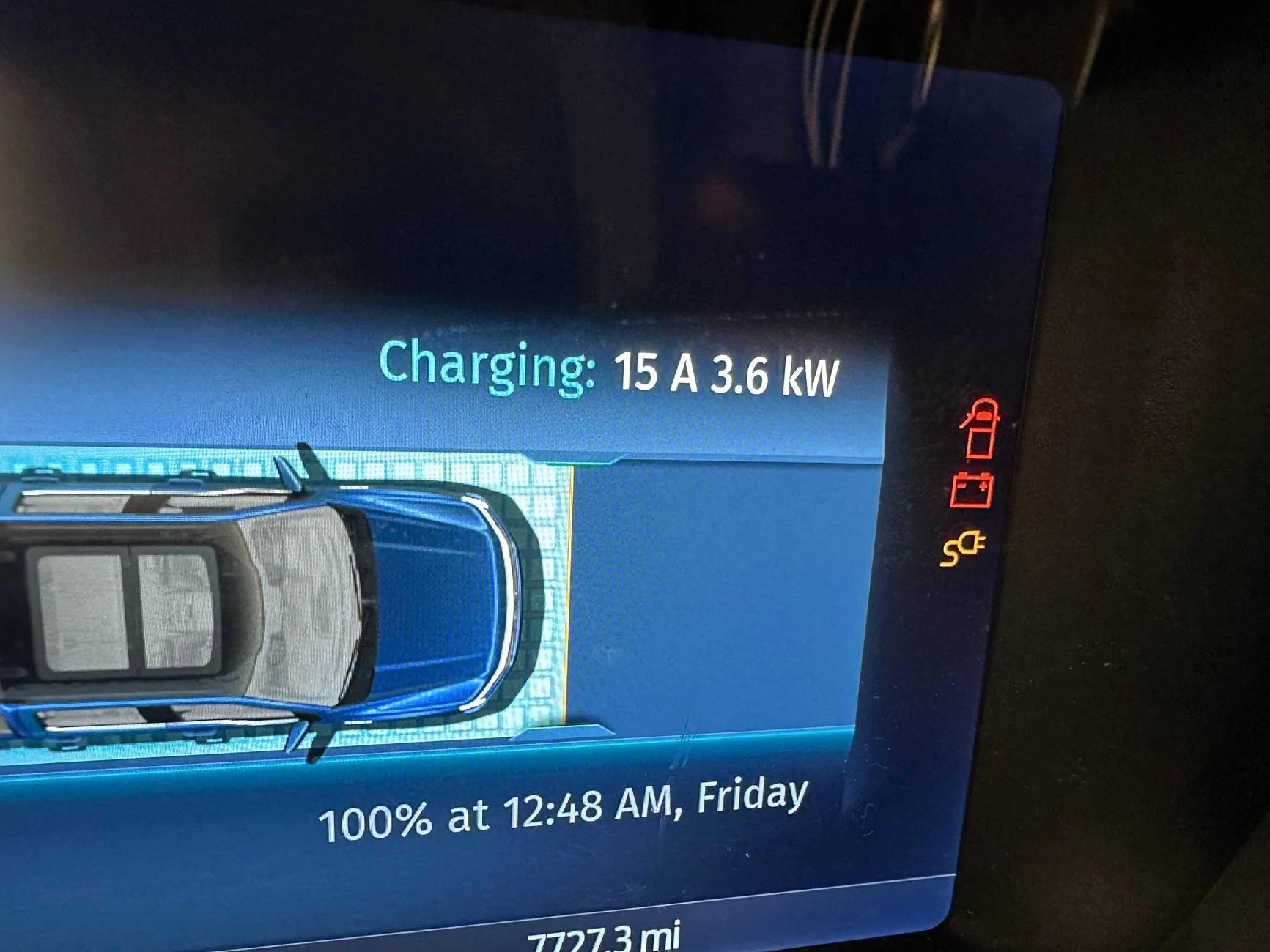 Ford F-150 Lightning Charge Station Pro Installed today - won't charge past 3.2kw/15A IMG_7967