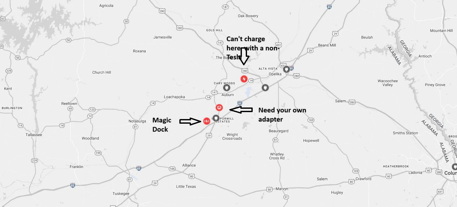 Ford F-150 Lightning V4 Tesla stations open to Ford EVs? Auburn Al