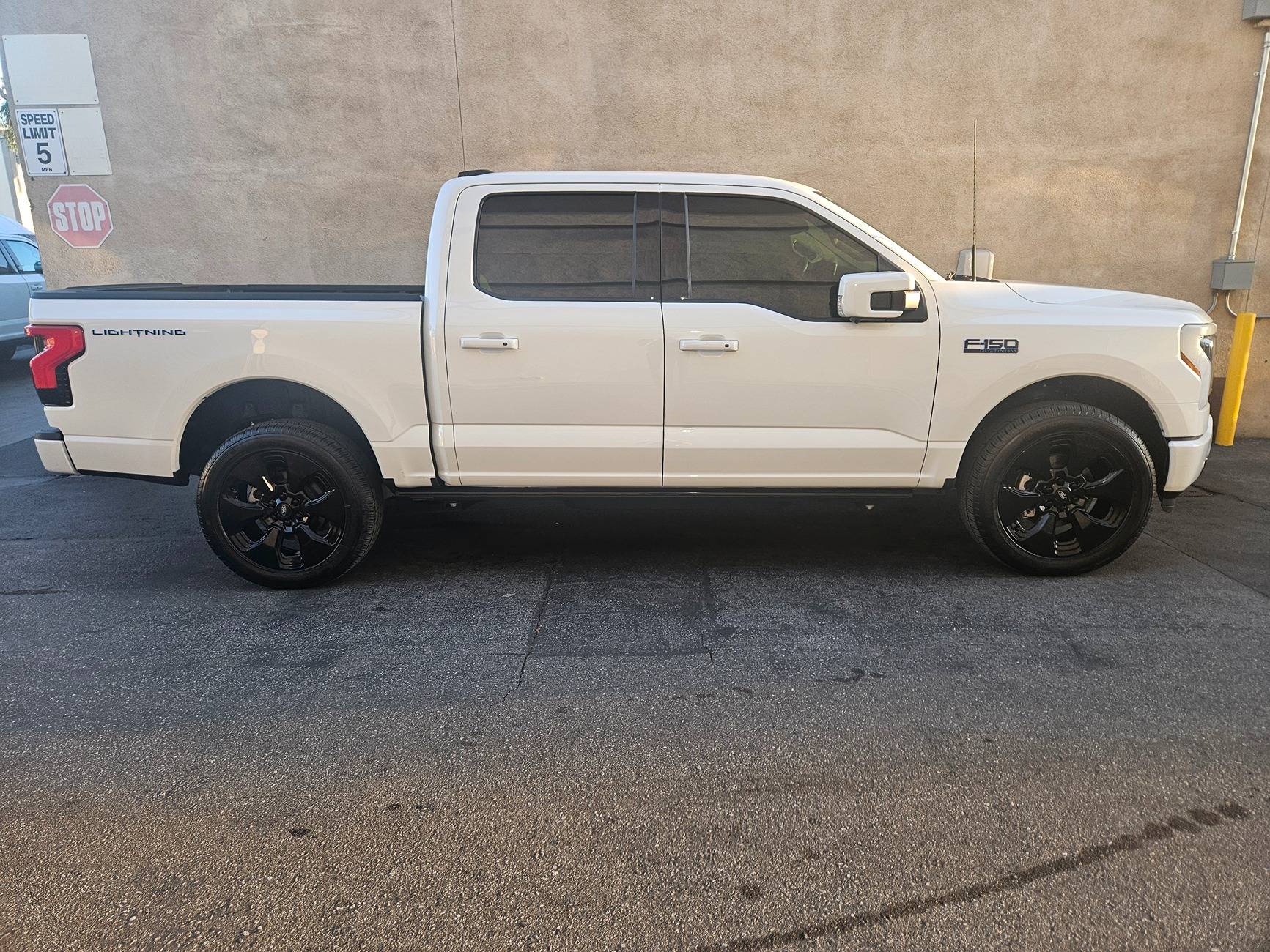 Ford F-150 Lightning Powder coating my Platinum wheels! 20250315_183659
