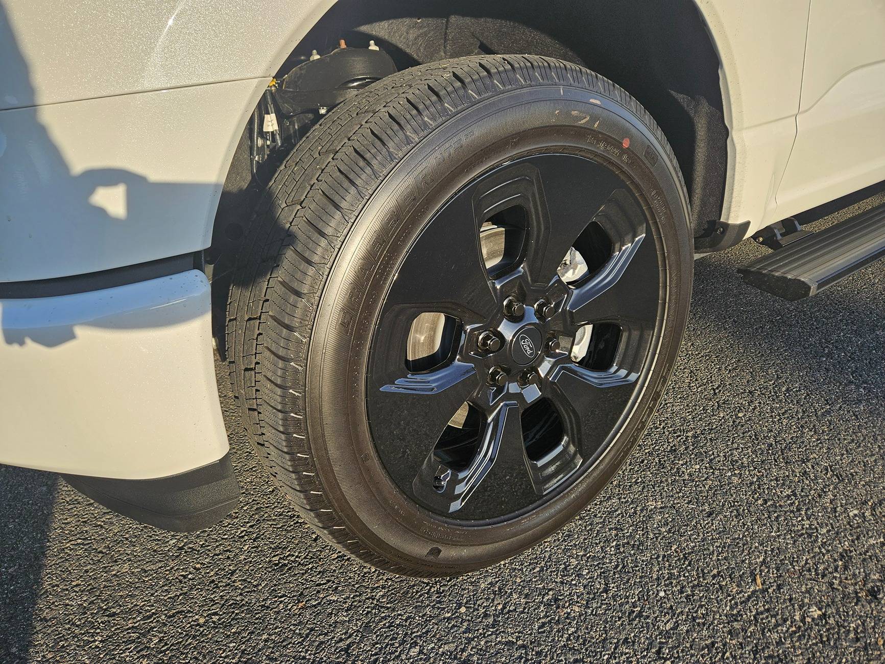 Ford F-150 Lightning Powder coating my Platinum wheels! 20250322_075656