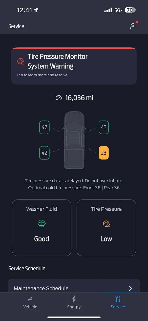 Ford F-150 Lightning FordPass app getting better… IMG_1444