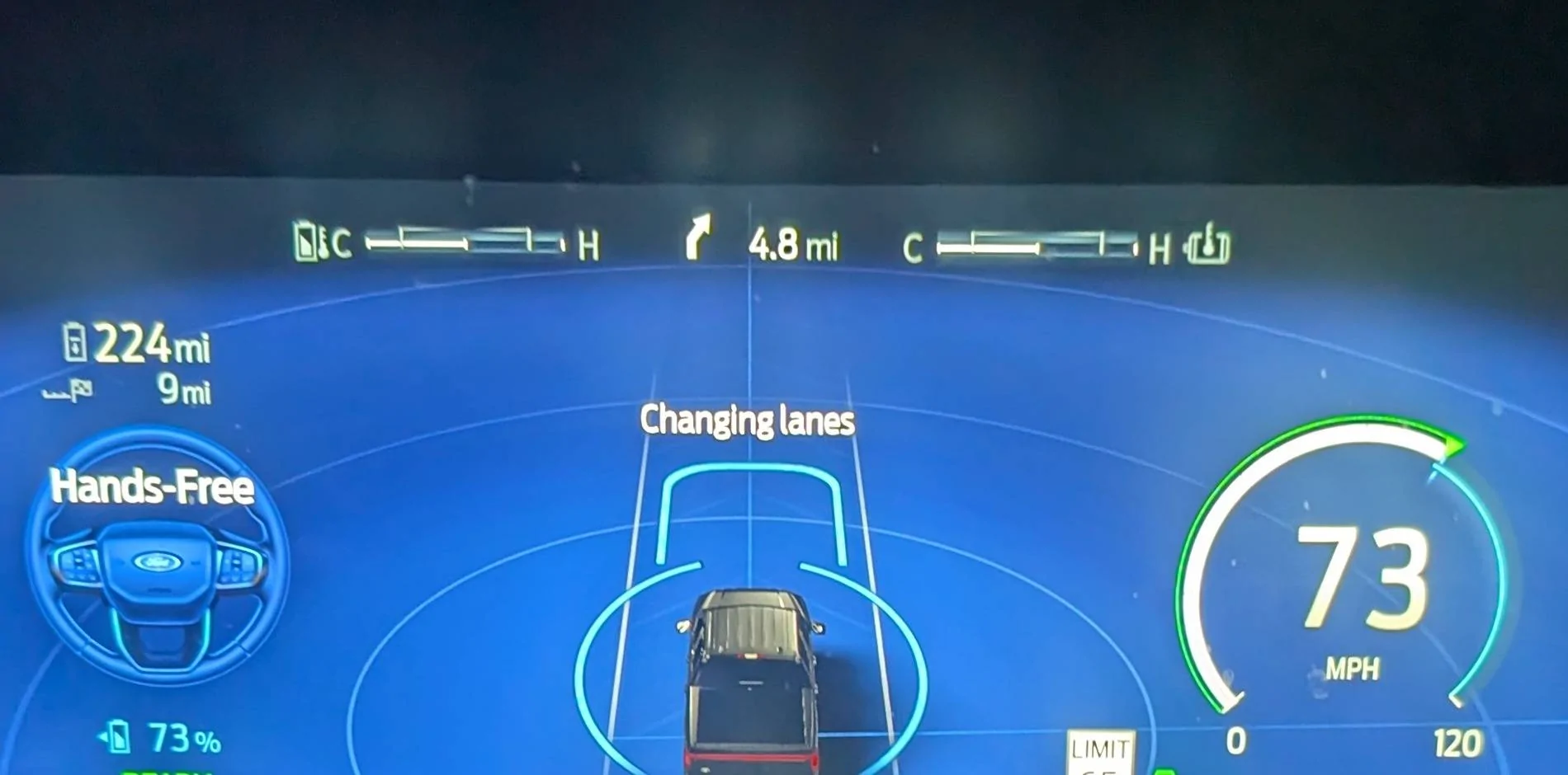 Ford F-150 Lightning 2023 Platinum BC 1.4 after manual FDRS updates now offers OTA. PXL_20250328_022402257.MP~2
