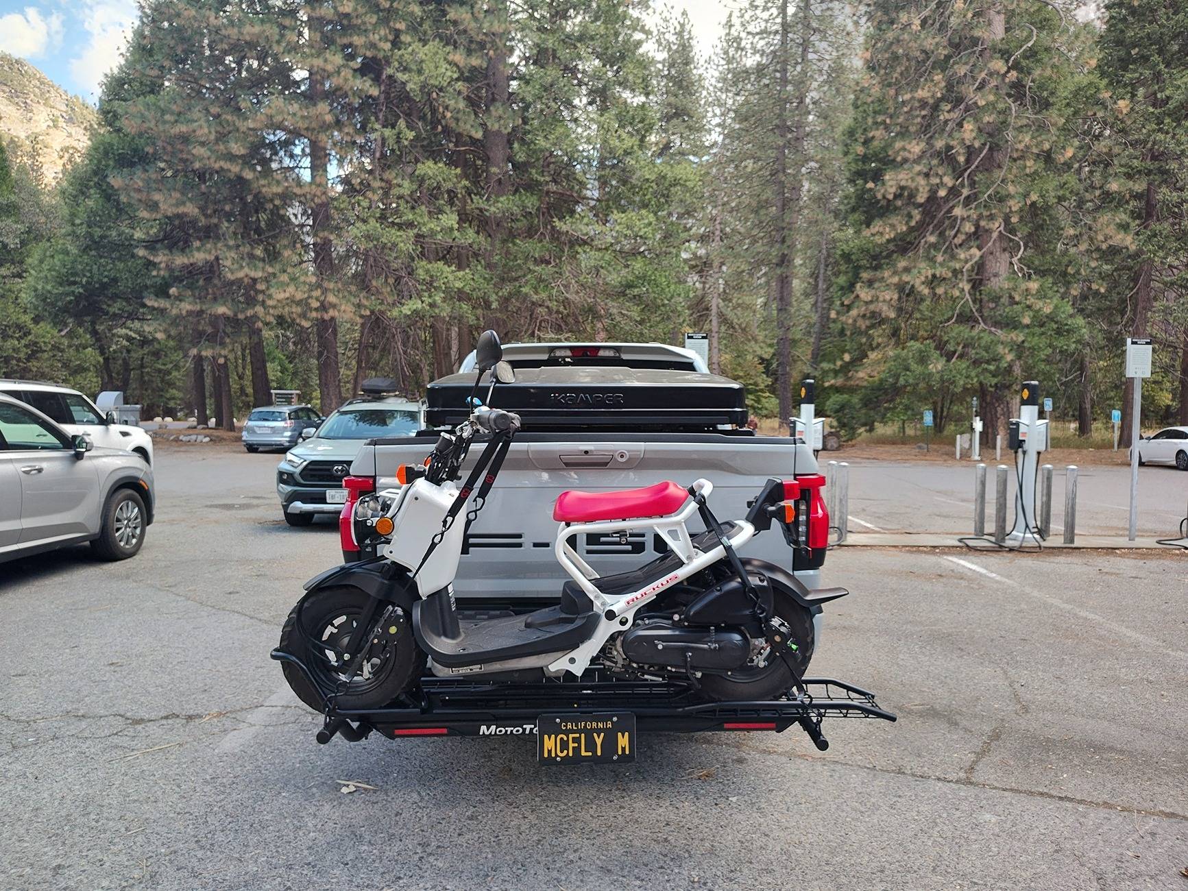 Ford F-150 Lightning Motorcycle Hitch Carrier Setup & Experience IMG_20241017_144235358_HDR