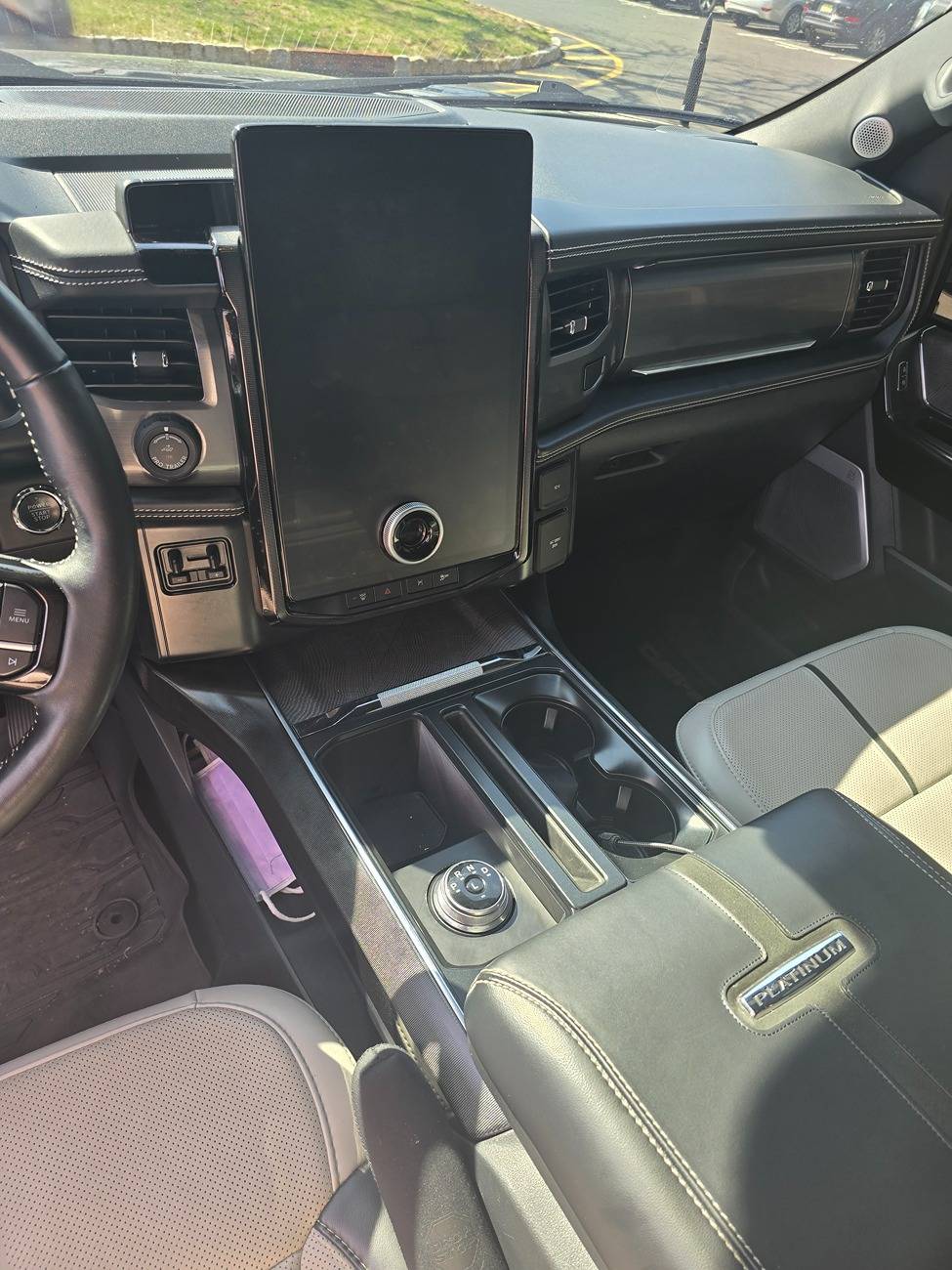 Ford F-150 Lightning Stick to Rotary Shift Knob Conversion w/ 3D Printed Rotary Shifter Holder 20250329_112734