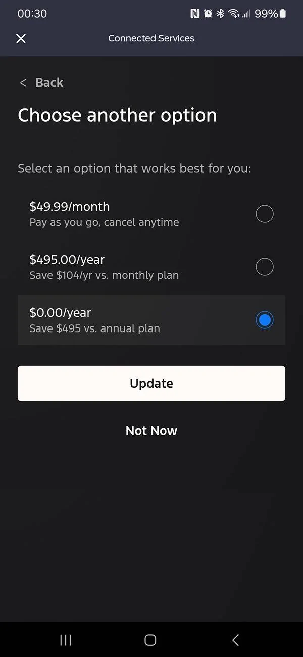 Ford F-150 Lightning BLUE CRUISE 1 YEAR EXTENSION FOR FREE IS BACK! CHECK YOUR FORD APP. DID MINE THIS MORNING Screenshot_20250329_003001_FordPass