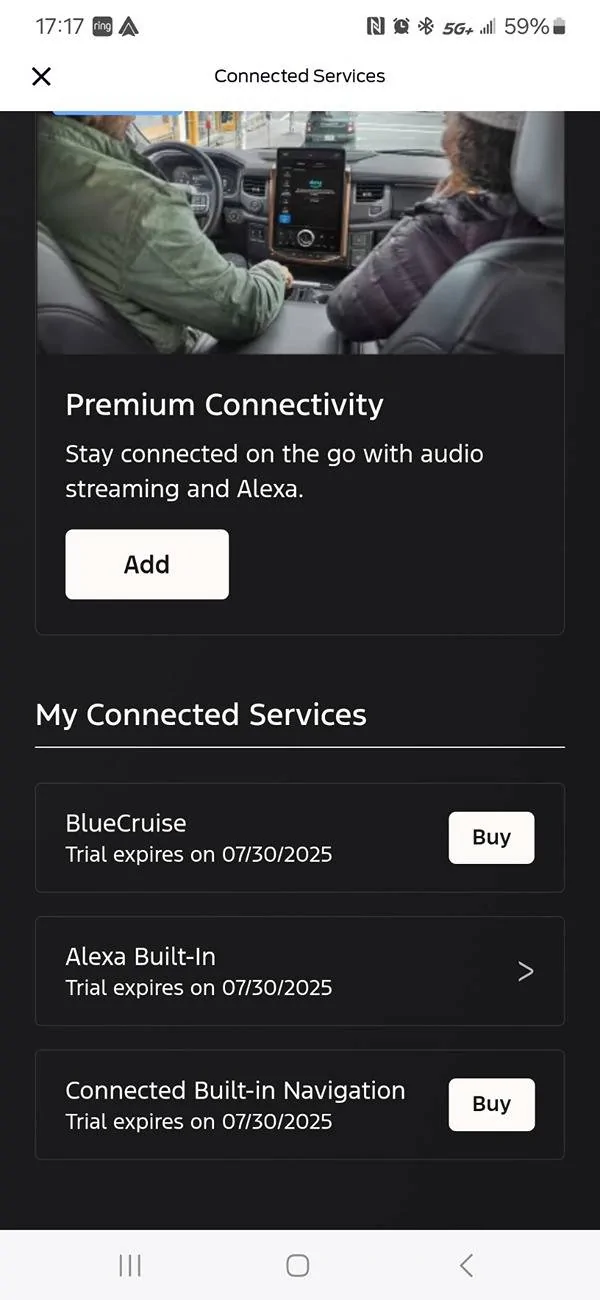 Ford F-150 Lightning BLUE CRUISE 1 YEAR EXTENSION FOR FREE IS BACK! CHECK YOUR FORD APP. DID MINE THIS MORNING 20250328_174657