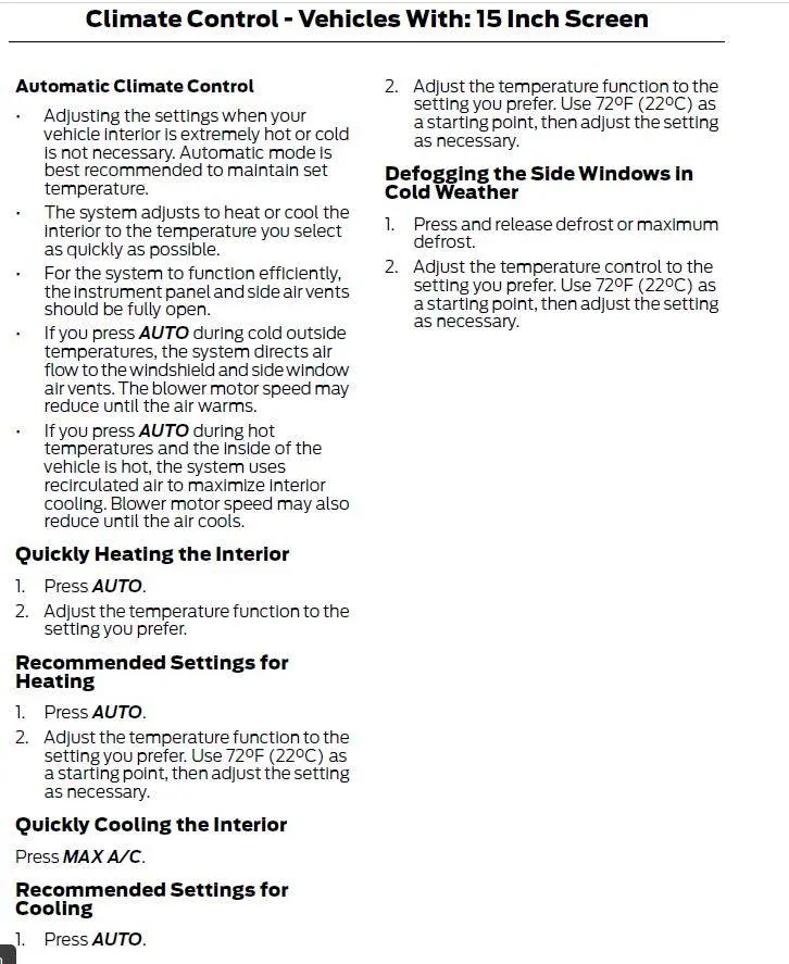 Ford F-150 Lightning Heating - Temperature Adjustment 1743341421531-pr