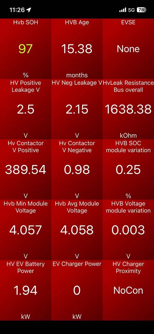 Ford F-150 Lightning Full charge but below 131 KW of usable power IMG_2441