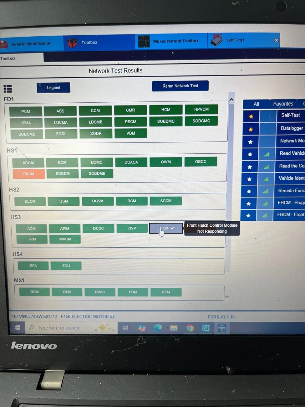 Ford F-150 Lightning FRUNK module dead (FHCM) - Grey - Not Responding in FDRS IMG_6735