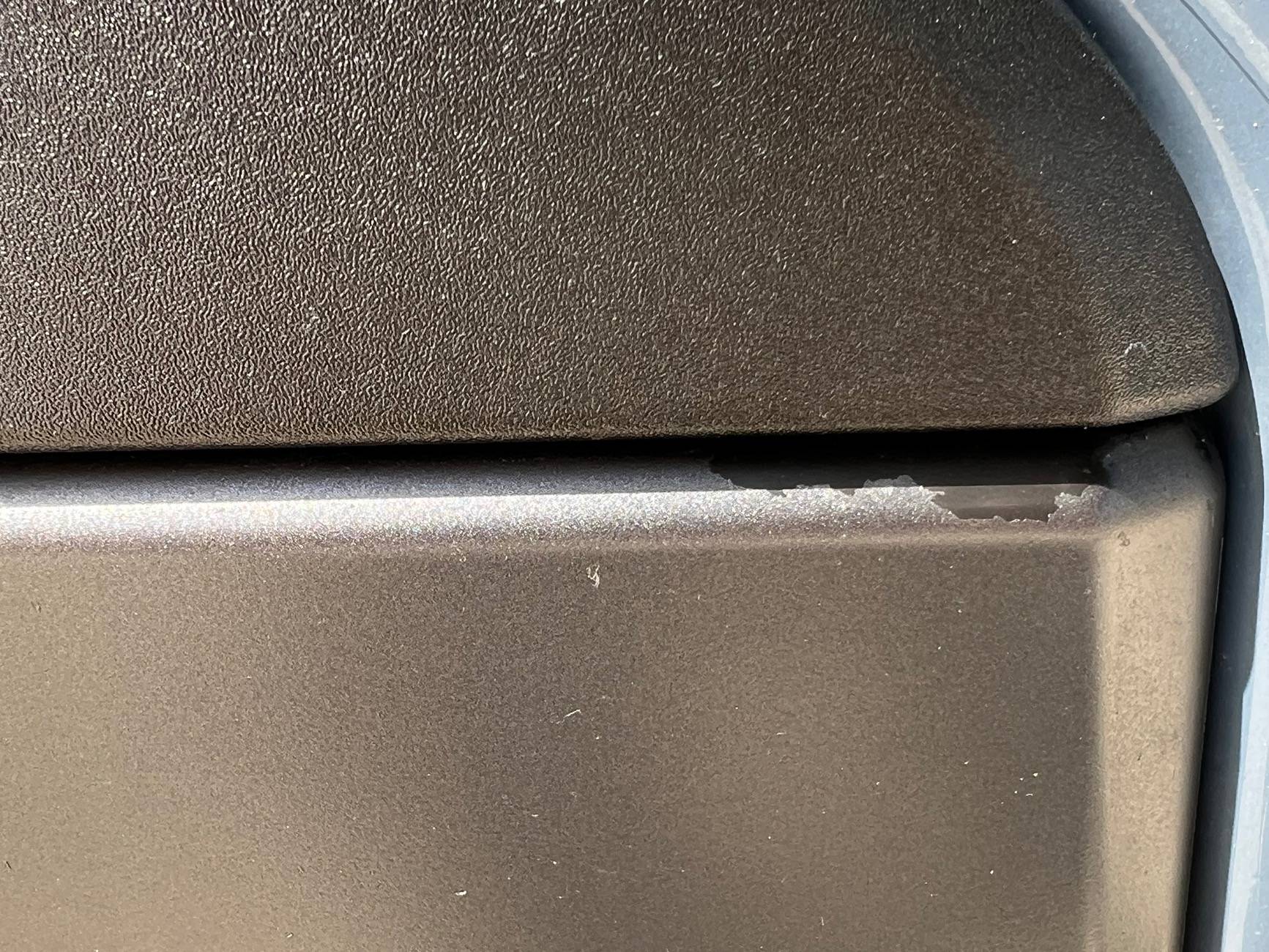 Ford F-150 Lightning Front Bumper Peeling IMG_4984