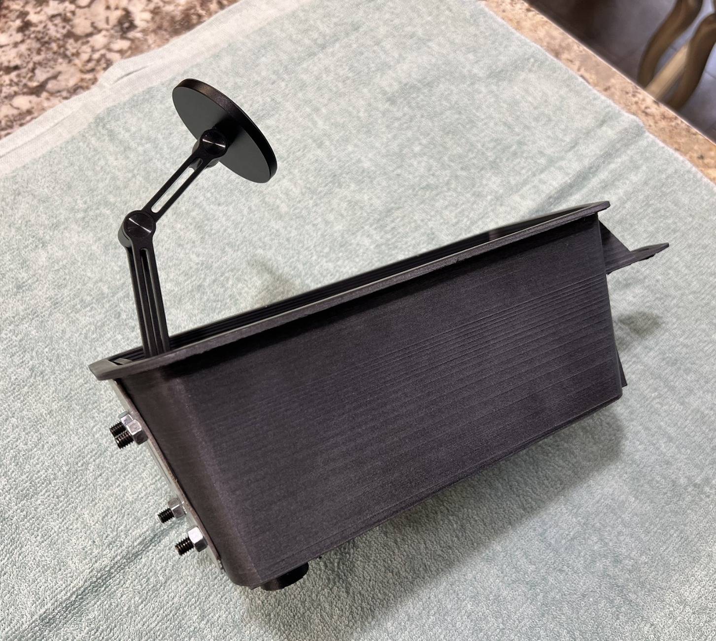 Ford F-150 Lightning Stick to Rotary Shift Knob Conversion w/ 3D Printed Rotary Shifter Holder Outside Extend