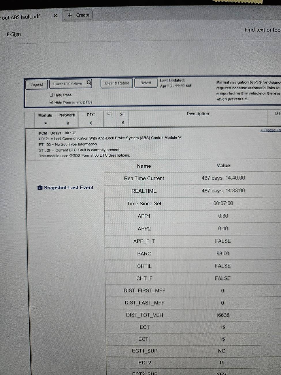 Ford F-150 Lightning Automatic updates stopped working 20250403_151640