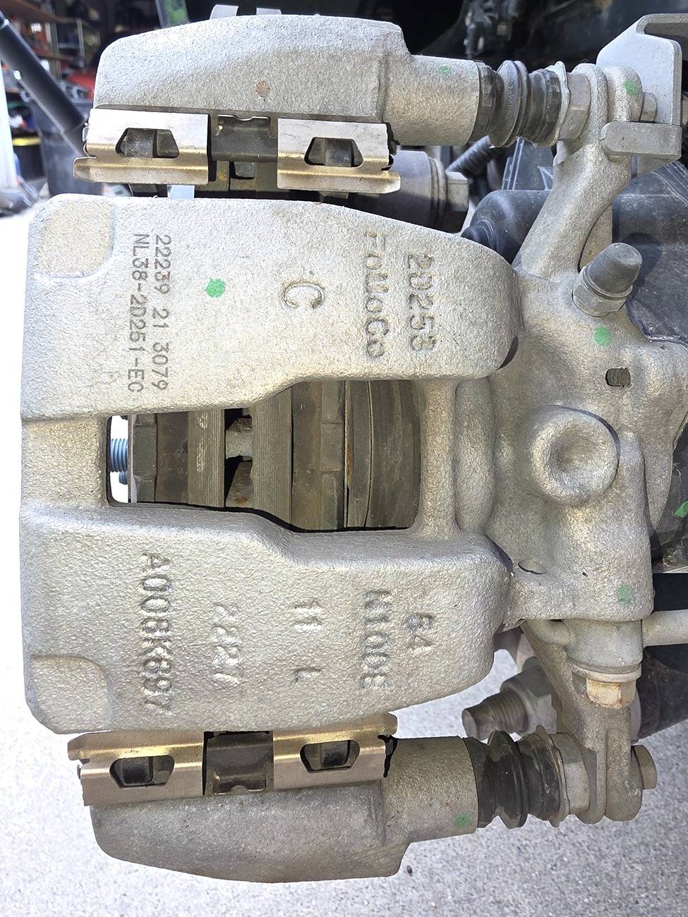 Ford F-150 Lightning Early brake wear 20250405_160459