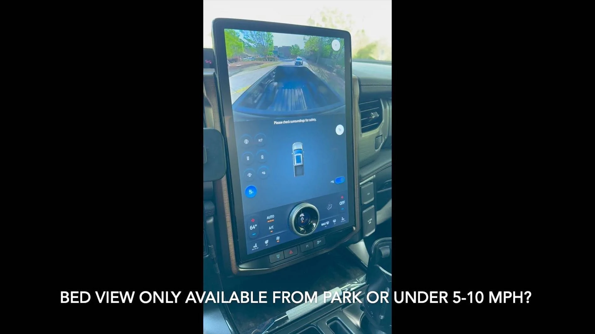 Ford F-150 Lightning Camera Woes... Bed View and Trailer View don't seem to be working right? Bed-View-1