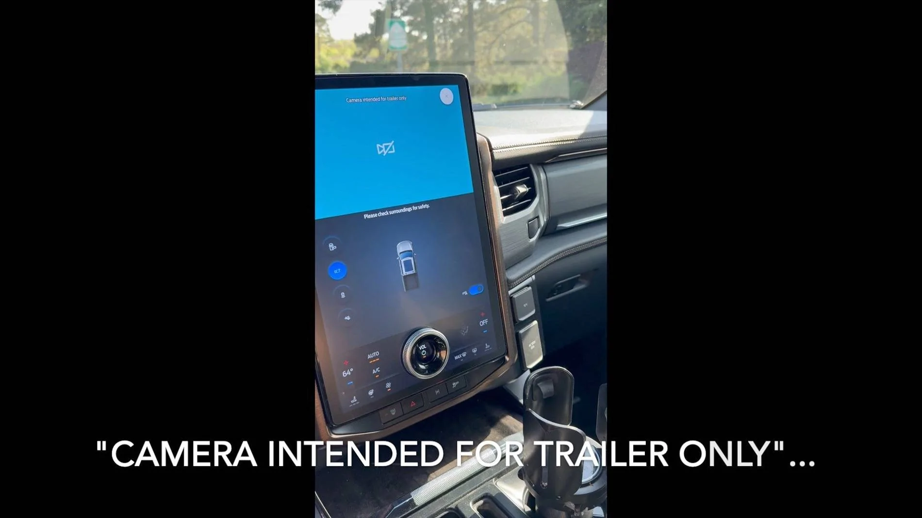 Ford F-150 Lightning Camera Woes... Bed View and Trailer View don't seem to be working right? Trailer-View-1