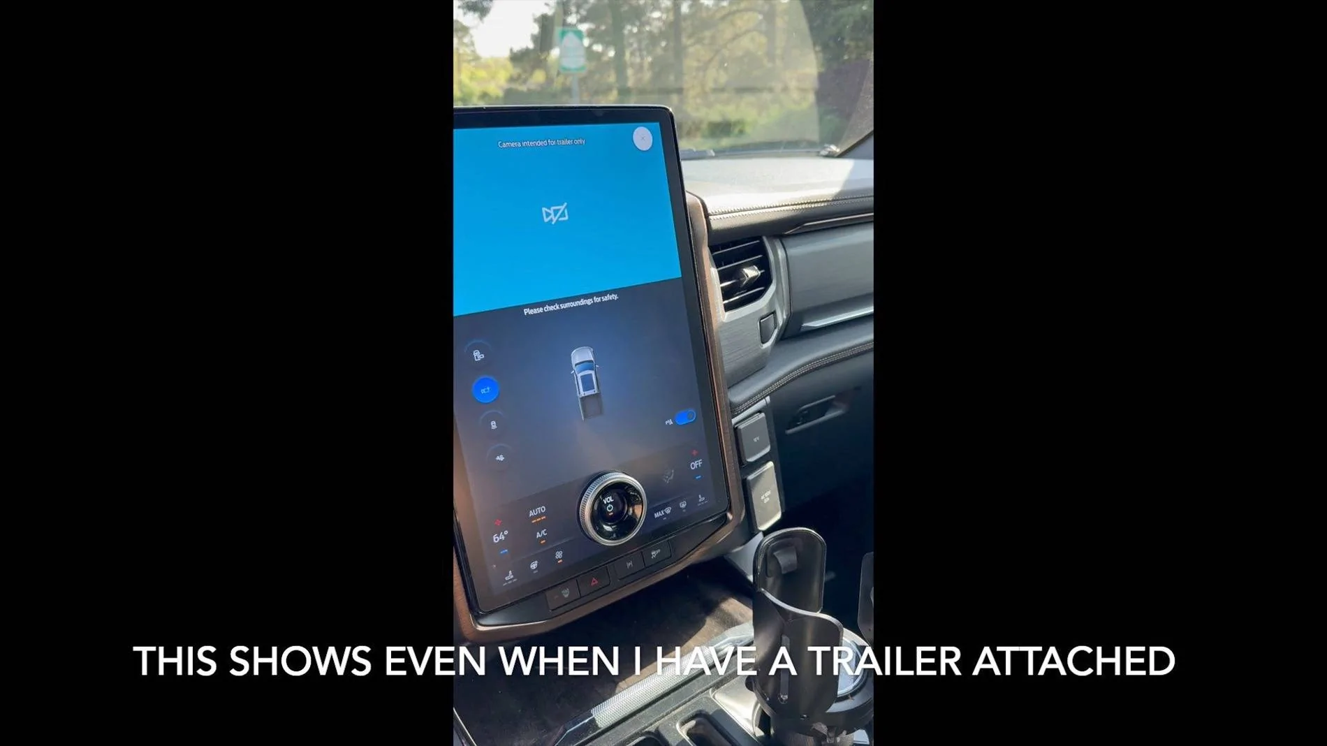 Ford F-150 Lightning Camera Woes... Bed View and Trailer View don't seem to be working right? Trailer-View-2