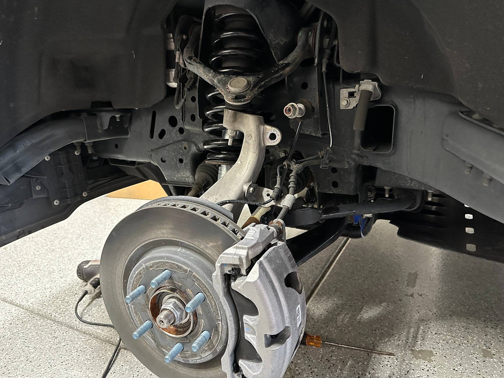 Ford F-150 Lightning Front Eibach shocks + LT285 /60 R20 = 3" level IMG_7496.JPG