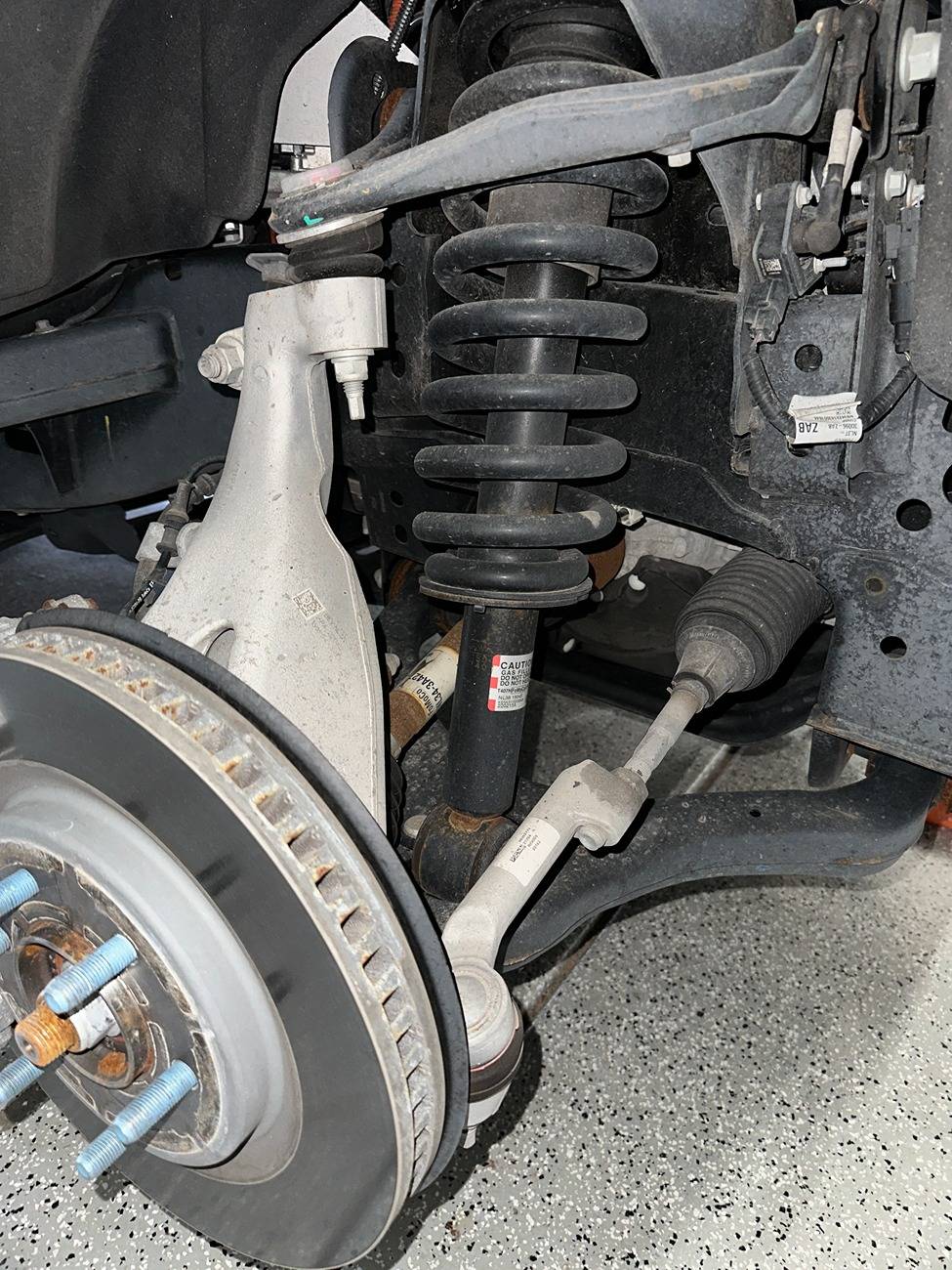Ford F-150 Lightning Front Eibach shocks + LT285 /60 R20 = 3" level IMG_7498.JPG