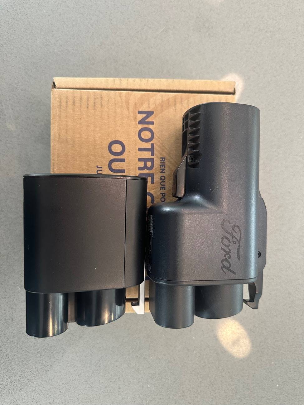 Ford F-150 Lightning I am just now receiving my charge adapter. Will it be the Tesla or lectron? IMG_2152