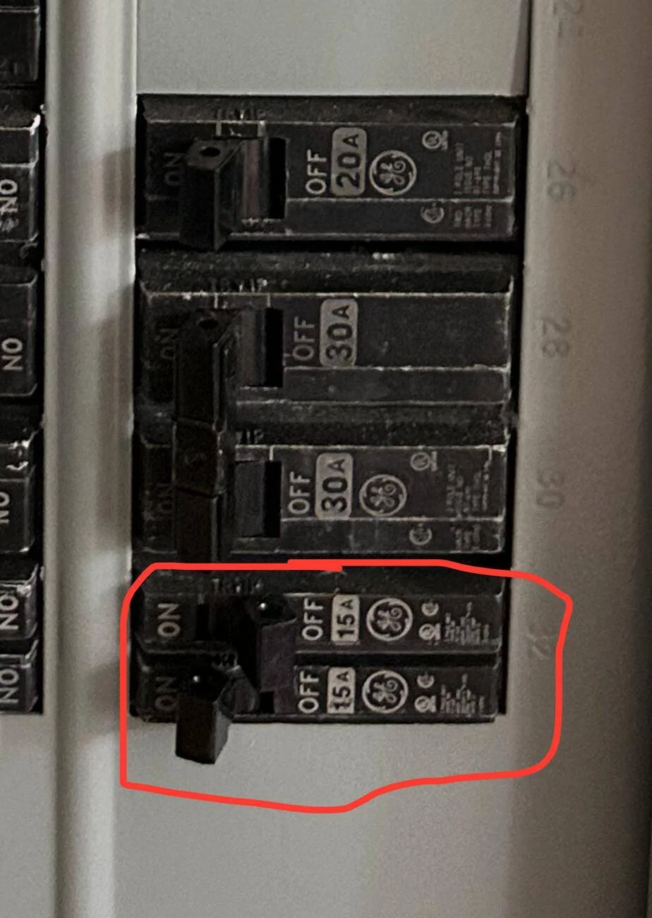 Ford F-150 Lightning Generac 6852 Transfer Switch installed (to power my house from the Pro Power 240V plug) 1744468137745-nc