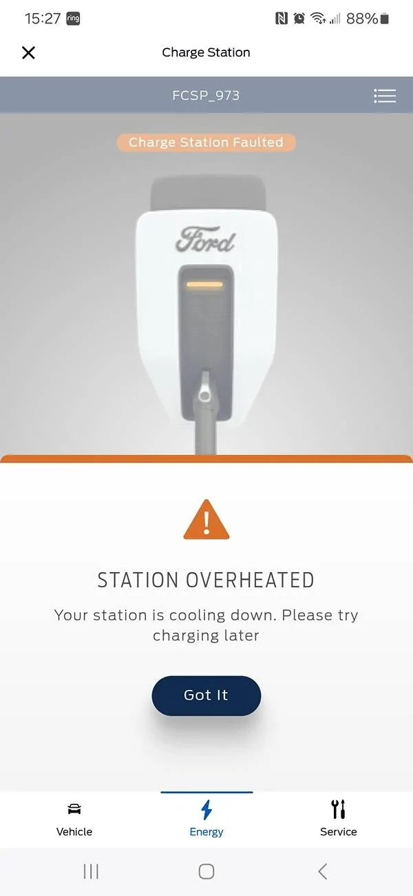 Ford F-150 Lightning FCSP: 1st charge Screenshot_20250411_152713_FordPass