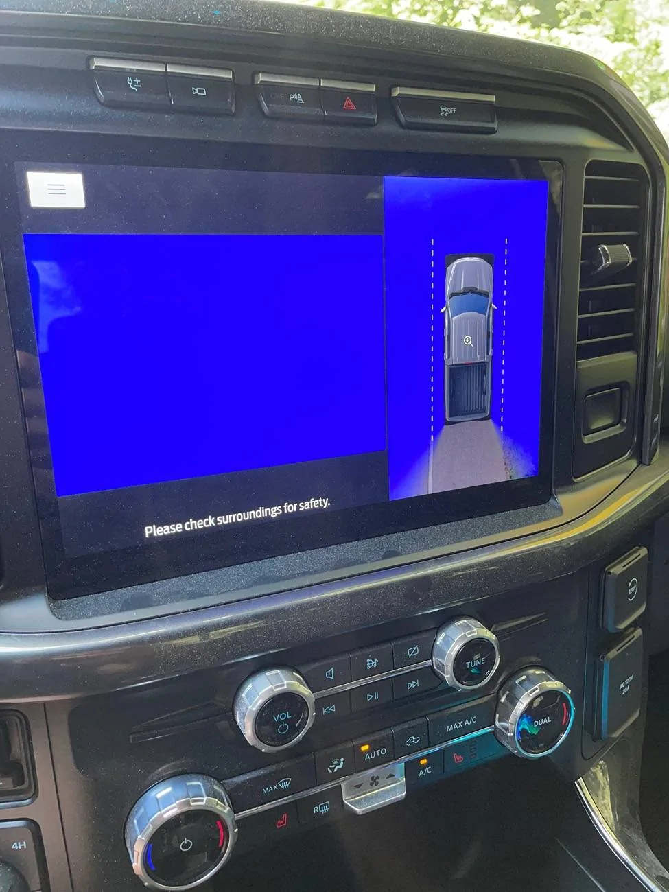 Ford F-150 Lightning 360 camers calibration IMG_2339