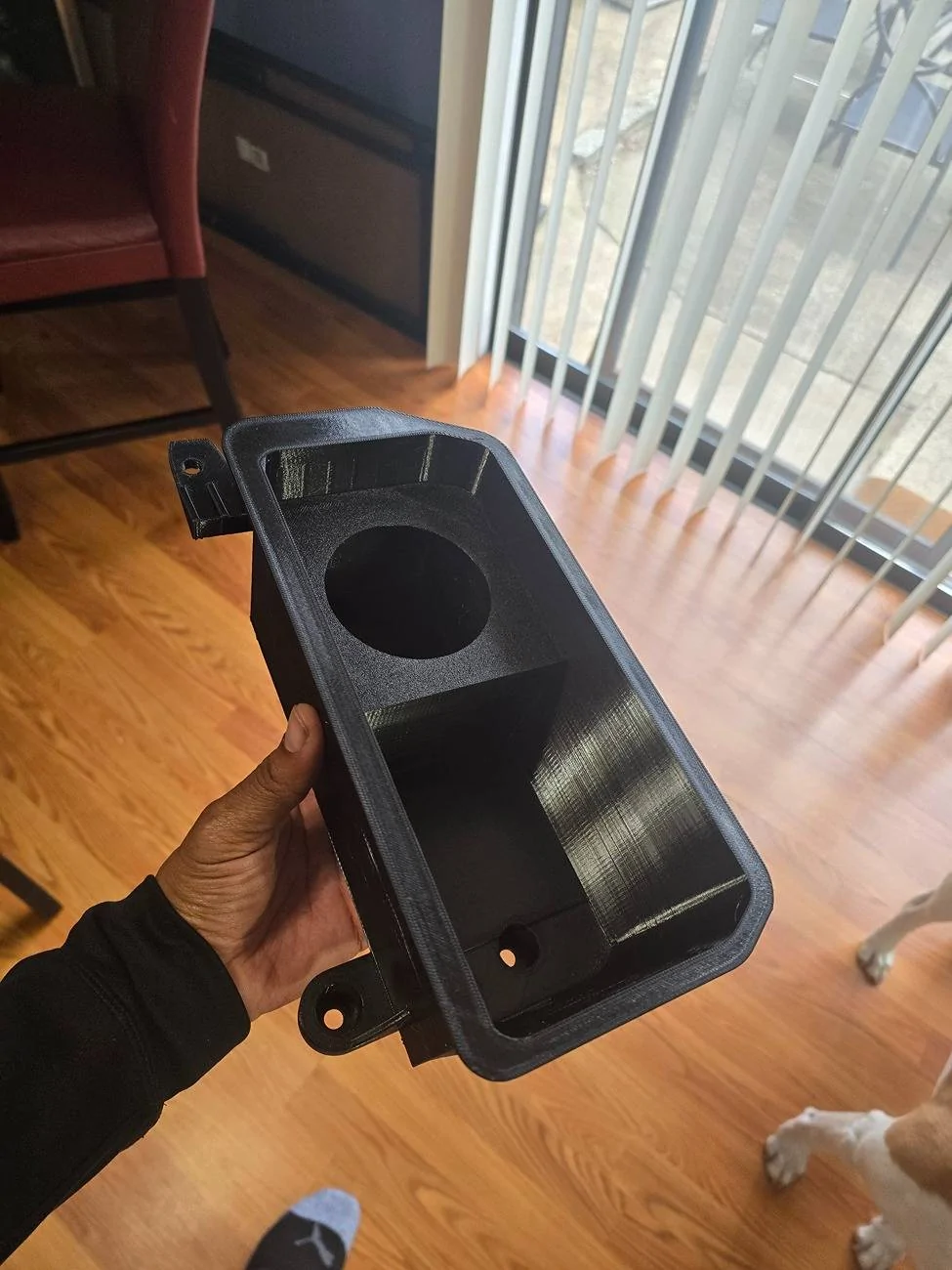 Ford F-150 Lightning Stick to Rotary Shift Knob Conversion w/ 3D Printed Rotary Shifter Holder 20250408_181420