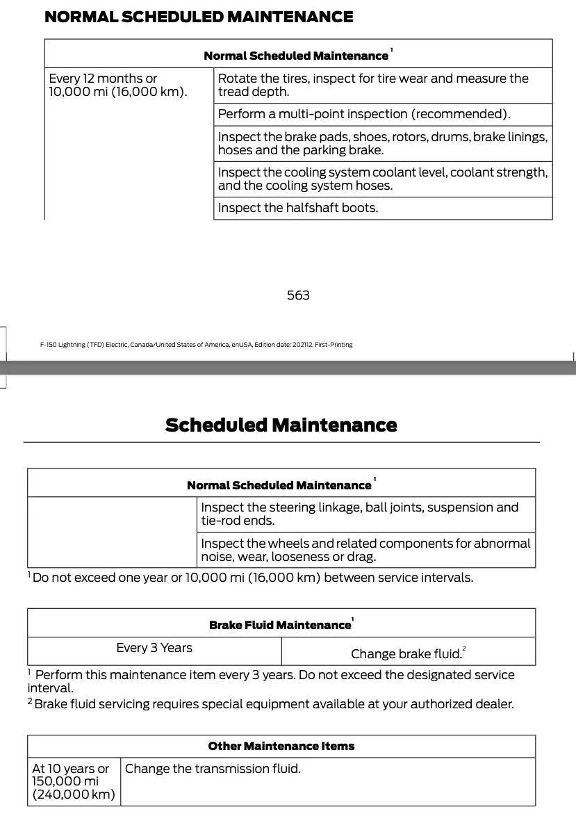 Ford F-150 Lightning 30,000 Mile service?? Screenshot 2025-04-15 at 2.03.59 PM
